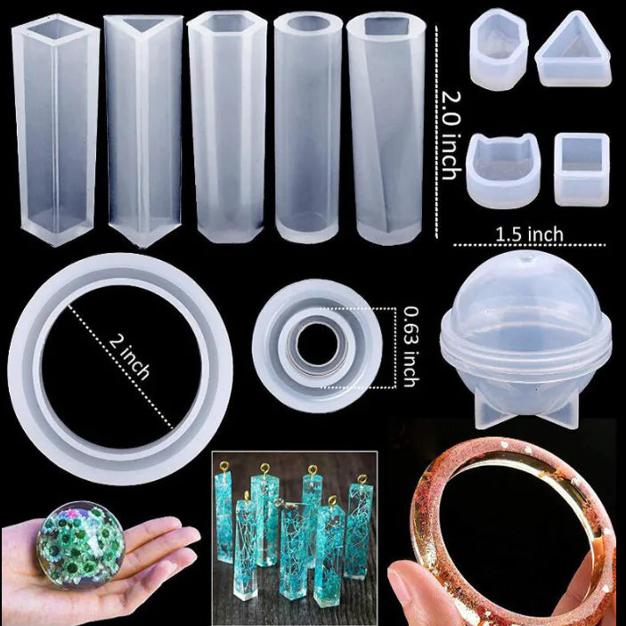 83-Piece DIY Crystal Epoxy Tool Set