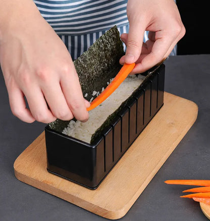 Sushi Tool Set for Making Rolls and Rice Balls