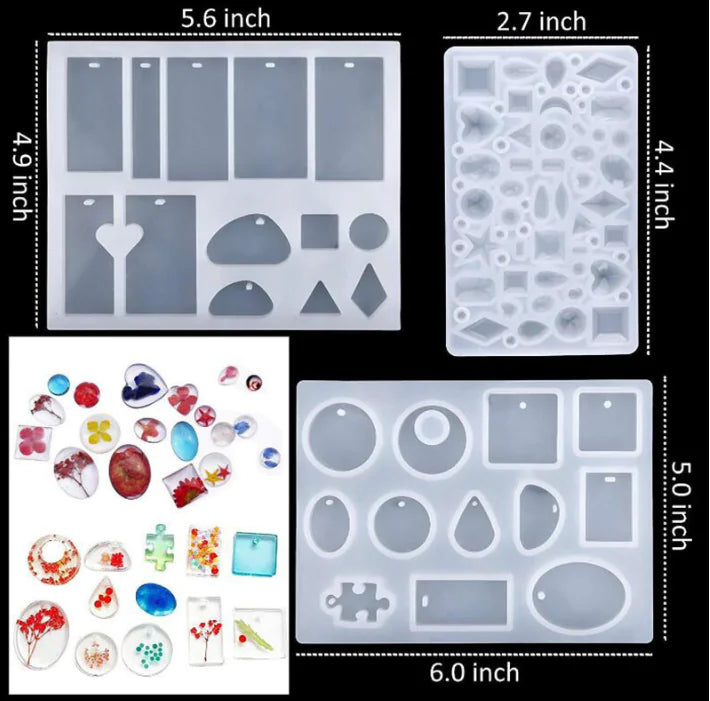 83-Piece DIY Crystal Epoxy Tool Set