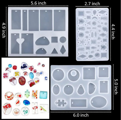 83-Piece DIY Crystal Epoxy Tool Set