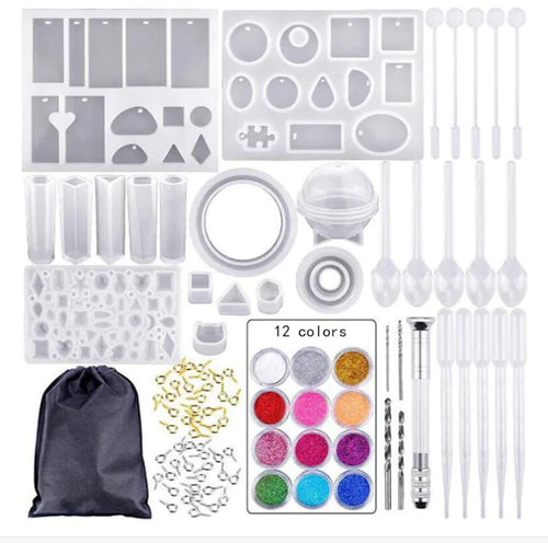 83-Piece DIY Crystal Epoxy Tool Set