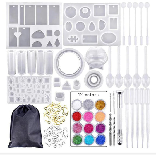 83-Piece DIY Crystal Epoxy Tool Set
